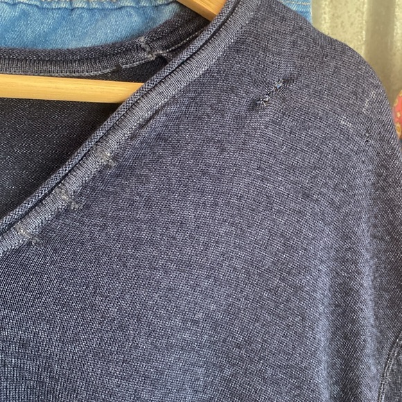 Zadig &Voltaire wool sweater. Navy blue - Picture 8 of 8